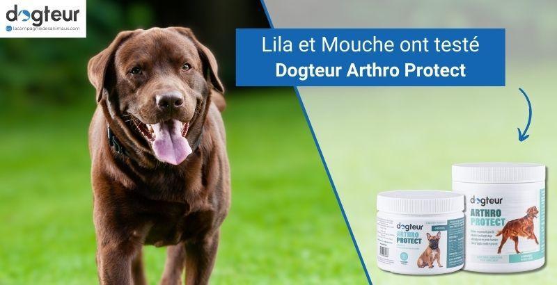 Lila et Mouche ont testé Dogteur Arthro Protect