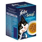 Felix Soup Sélection Poissons Chat 6 x 48 g