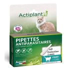 Actiplant Pipettes antiparasitaires chat >5 kg x2