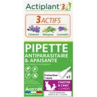 Actiplant Pipette Bio Antiparasitaire et Apaisante chat <5kg x1