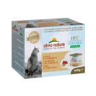 Almo Nature Chat HFC Natural Light Thon Crevettes 4 x 50 g