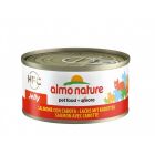 Almo Nature Chat Jelly HFC Saumon avec Carotte 24 x 70 grs - La Compagnie des Animaux