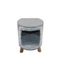 Bubimex meuble pour chat gris 35 x 35 x 42 cm