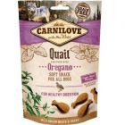 Carnilove Friandises Semi-Humides Caille & Origan chien 200 g