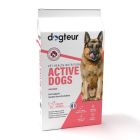 Dogteur Premium Low Grain chiens actifs volaille 12 kg