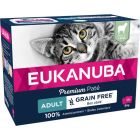 Eukanuba Pâté sans céréales agneau chat 12 x 85 g