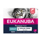 Eukanuba Pâté sans céréales saumon chat 12 x 85 g