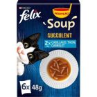 Felix Soup Succulent Poissons Chat 6 x 48 g