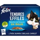 Felix Tendres Effilés Gelée Poisson Chat 12 x 85 g