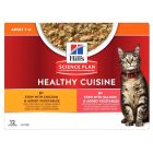 Hill's Science Plan Feline Healthy Cuisine Adulte 12 x 80 g