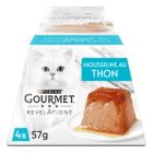 Purina Gourmet Revelations Mousseline Thon Chat 4 x 57 g