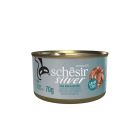 Schesir Silver filets thon & maquereau chat 12x70 g
