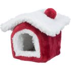 Trixie Abri douillet souris et hamster rouge et blanc 15 × 12 × 15 cm
