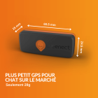 Weenect XS traceur GPS pour chat noir