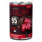 Wellness Core Pâtée 95% chien bœuf 6 x 400 g
