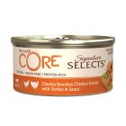 Wellness Core Signature Selects chat poulet dinde 24 x 79 g