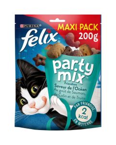 Felix Party Mix Saveur de l'Océan Chat 200 g