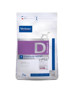 Virbac Veterinary HPM Dermatology Support Chien 7 kg