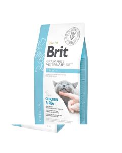 Brit Vet Diet Grain Free Cat Obesity 5 kg