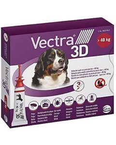 Vectra 3D Chien +40 kg 3 pipettes