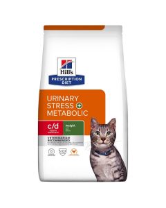 Hill's Prescription Diet Feline C/D Urinary Stress + Metabolic 8 kg