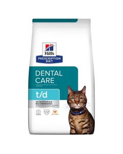 Hill's Prescription Diet Feline T/D 1.5 kg- La Compagnie des Animaux