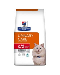 Hill's Prescription Diet Feline C/D Multicare au poisson 8 kg