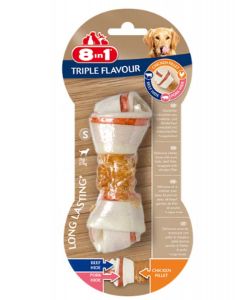 8in1 Triple Flavour Os S pour chien