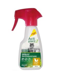 Actiplant Spray antiparasitaire chat et chaton 250 ml