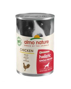 Almo Nature Chien Holistic Single Protein Digestion au poulet 24 x 400 g