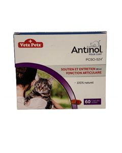 Antinol pour Chat 60 capsules