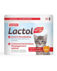 Beaphar Lactol lait maternisé pour chatons 250 g- La Compagnie des Animaux