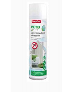 Beaphar VETOpure Spray insecticide habitation 400 ml- La Compagnie des Animaux