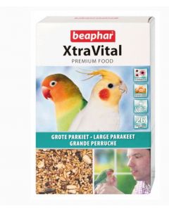 Beaphar XtraVital grandes perruches 1 kg- La Compagnie des Animaux