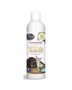 Biovetol Shampooing Junior Chaton et Chiot Bio 240 ml