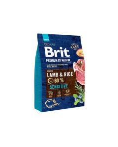 Brit Premium by Nature Chien Sensitive à l'agneau 3 kg
