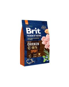 Brit Premium by Nature Chien Sport 3 kg - Destockage