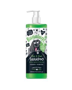 Bugalugs Shampoing Aloe & Kiwi Apaisant chien 500 ml