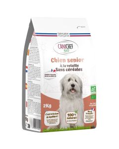 Canichef Croquettes Bio chien light/senior sans céréales 2 kg