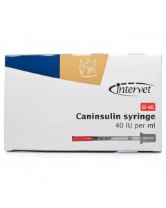 MSD Caninsulin Seringues insuline 1 ml x100