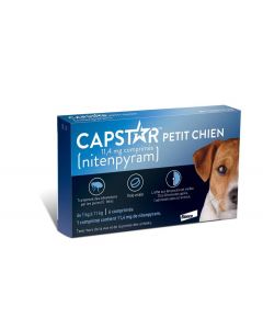 Capstar 11.4 mg pour chat et petit chien