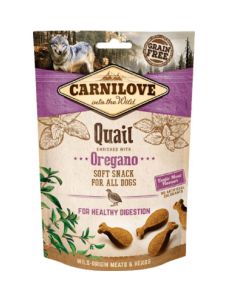 Carnilove Friandises Semi-Humides Caille & Origan chien 200 g