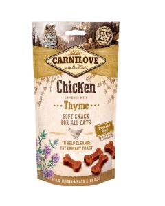 Carnilove Friandises Semi-Humides Poulet & Thym chat 50 g