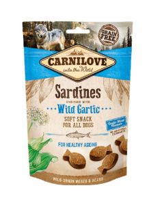 Carnilove Friandises Semi-Humides Sardines & Ail chien 200 g