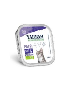Yarrah Bio Bouchées de poisson à la spiruline pour chat 16 x 100 grs- La Compagnie des Animaux