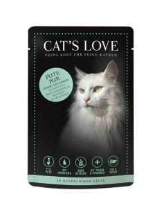 CAT'S LOVE Classic Dinde sachets 12 x 85 g- La Compagnie des Animaux