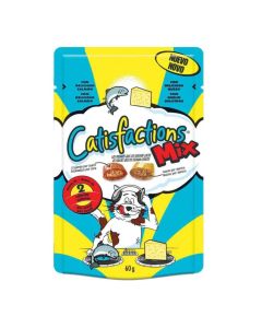 Catisfactions Friandises Mix saumon et fromage 60 g