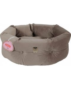 Zolux Corbeille Chesterfield Chambord pour chien et chat Taupe