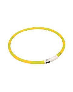 Croci Collier Led avec USB jaune 40 cm
