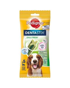 Pedigree Dentastix Fresh pour chiens moyens 7 bâtonnets